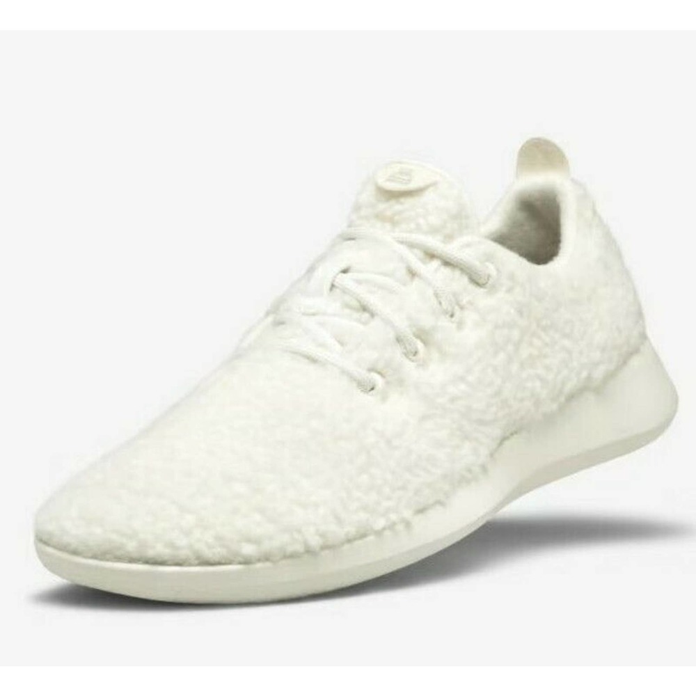 Allbirds Women’s Wool Runner Fluffs US 9 Natural White Wool Sneakers Shoes